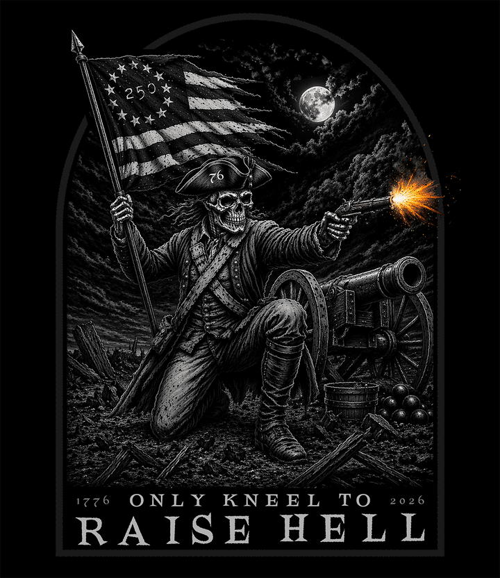 RAISE HELL - USA 250 T-SHIRT