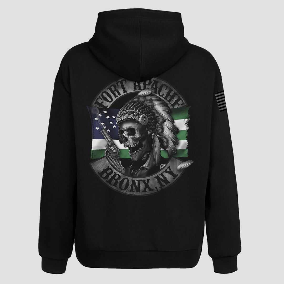 BATTLE AT FORT APACHE - PULLOVER HOOD - MIDNIGHT PLATOON