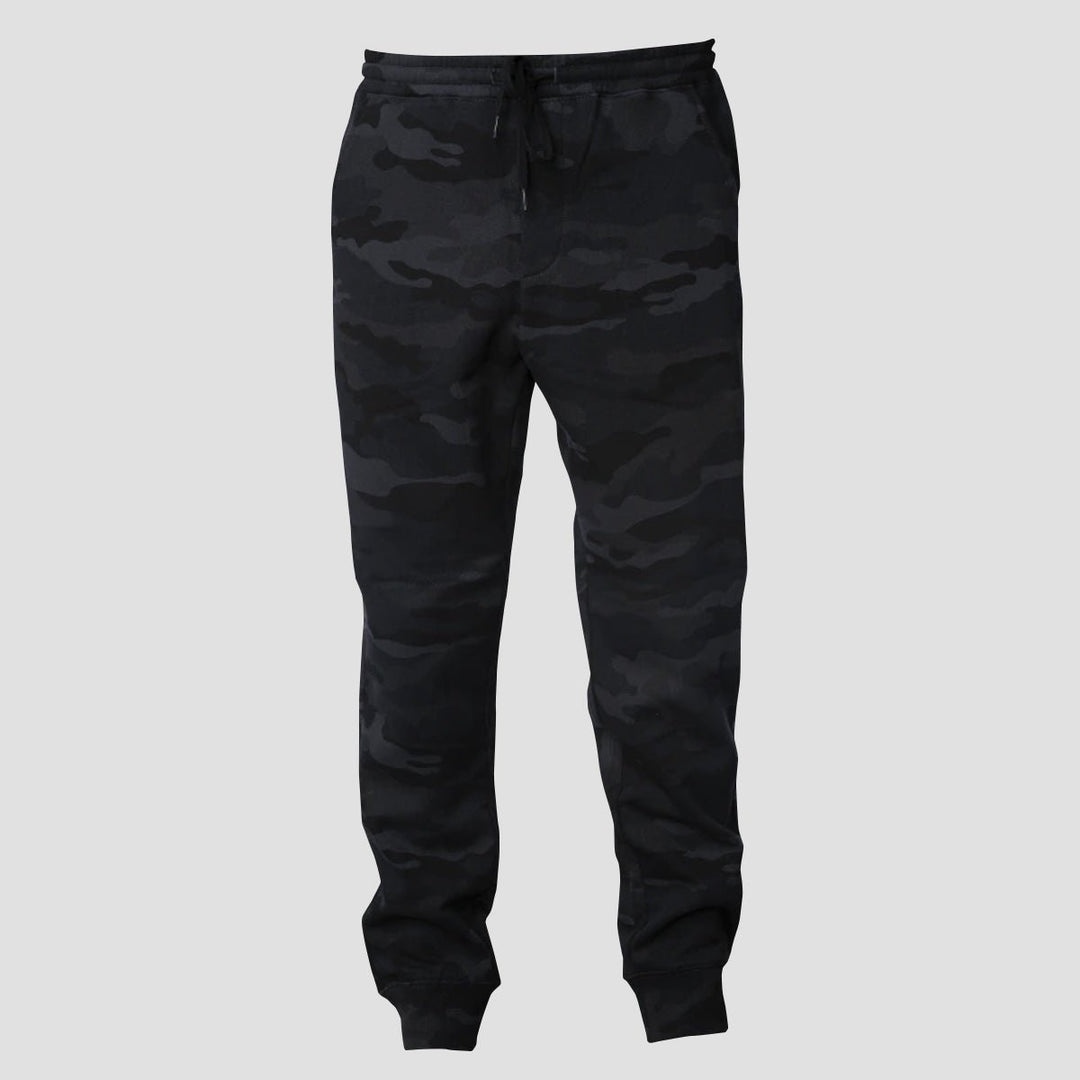 Black Camo Joggers - MIDNIGHT PLATOON