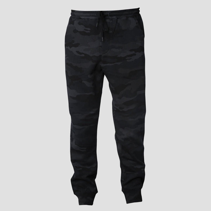 Black Camo Joggers - MIDNIGHT PLATOON