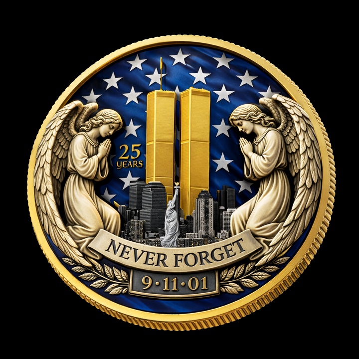 9/11 25th Anniversary Challenge Coin