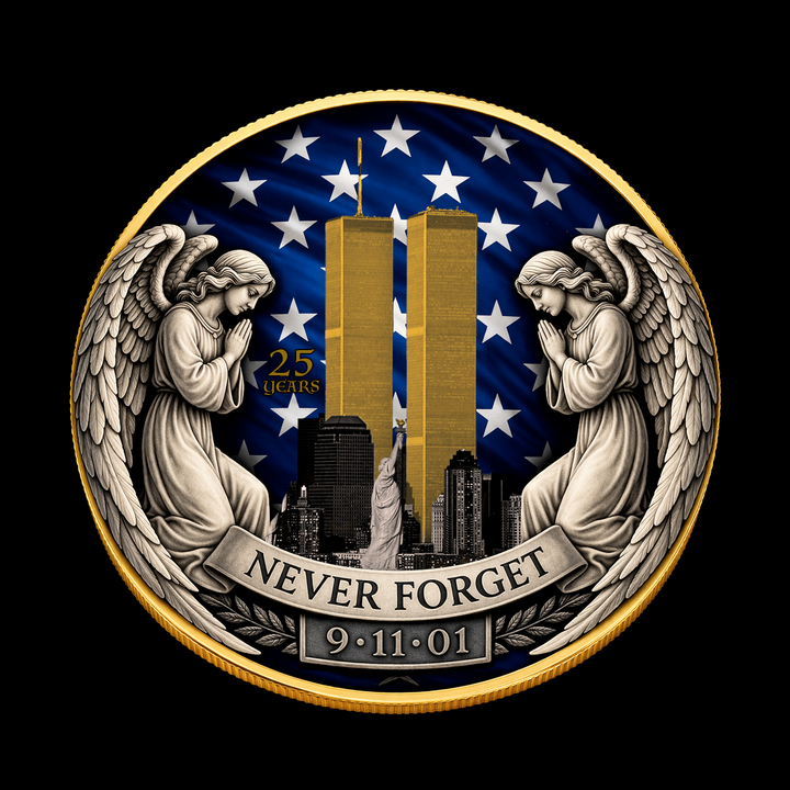 9/11 25th Anniversary Challenge Coin