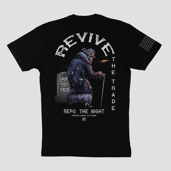 REPO THE NIGHT - T-SHIRT - MIDNIGHT PLATOON