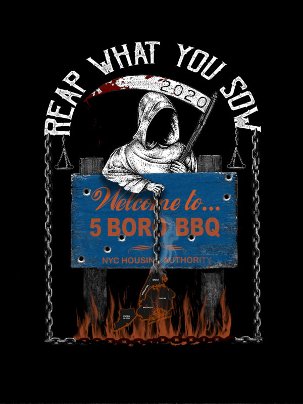 5 BORO BBQ - TANK TOP - Midnight Platoon