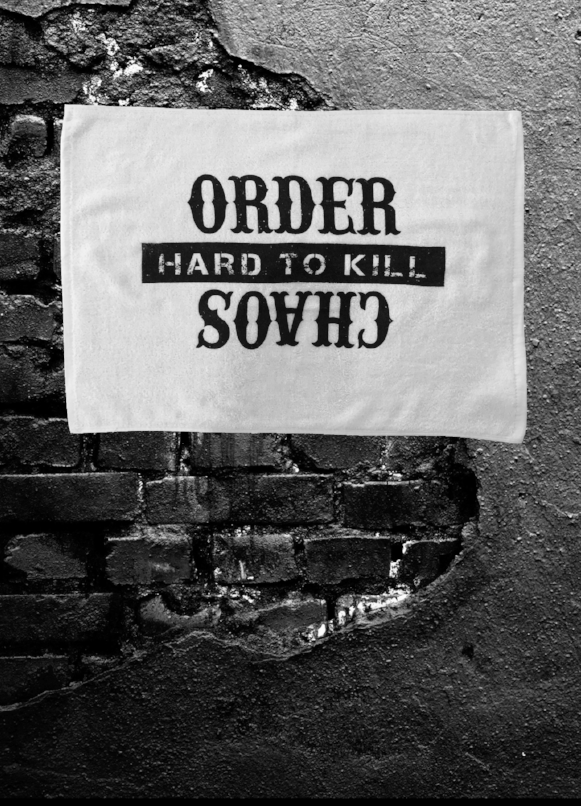 BETWEEN ORDER & CHAOS - GYM TOWEL - Midnight Platoon