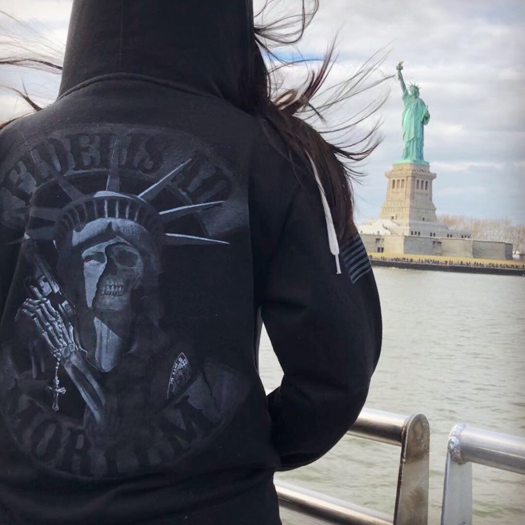 Faithful Unto Death - Limited Edition Hood (female) - Midnight Platoon