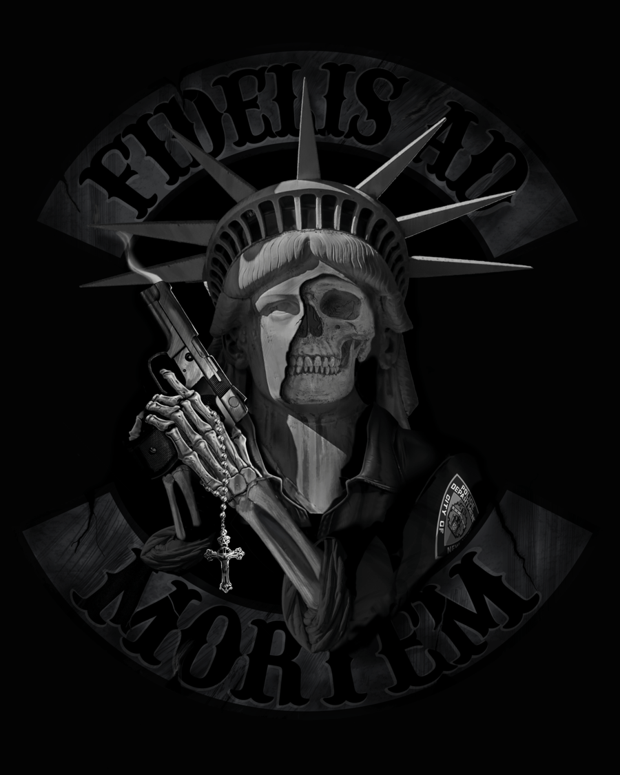 Faithful Unto Death - Limited Edition Hood (female) - Midnight Platoon