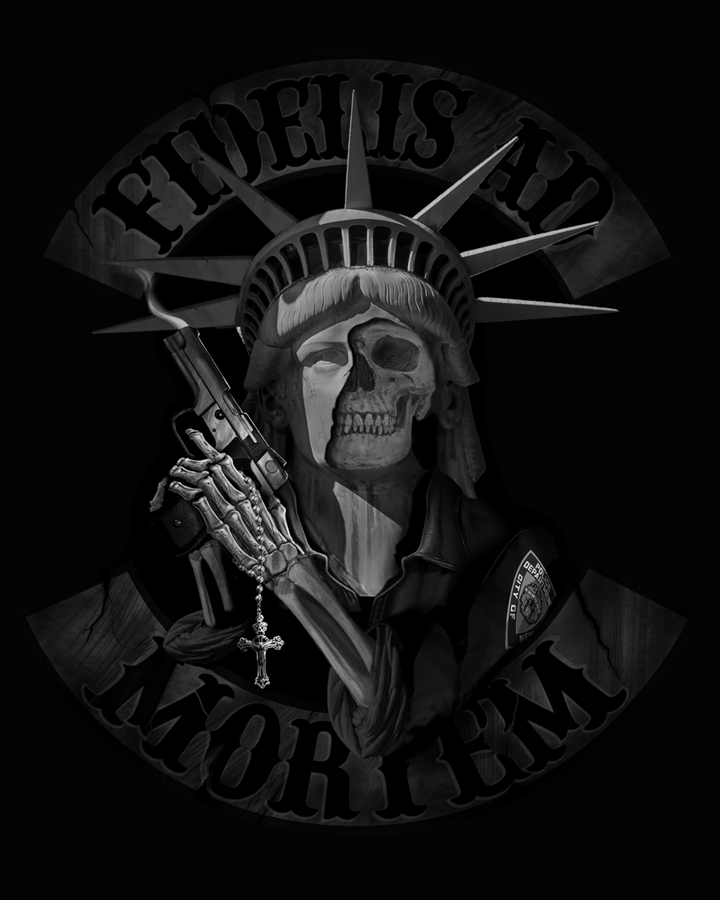 Faithful Unto Death - Limited Edition Hood (female) - Midnight Platoon
