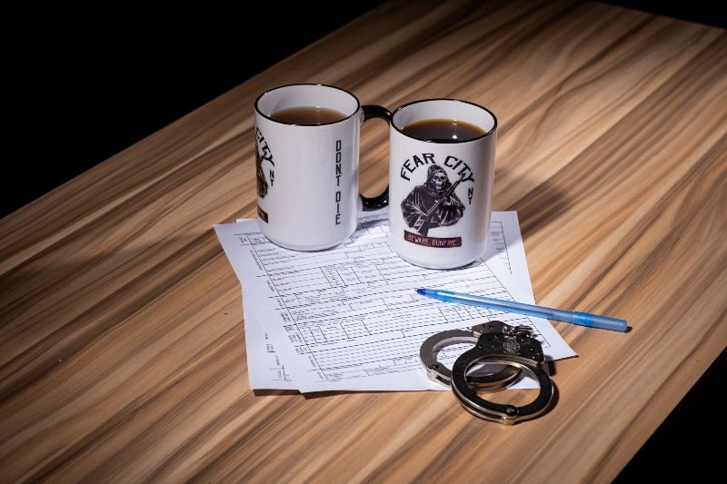 FEAR CITY - 15oz ceramic mug - Midnight Platoon