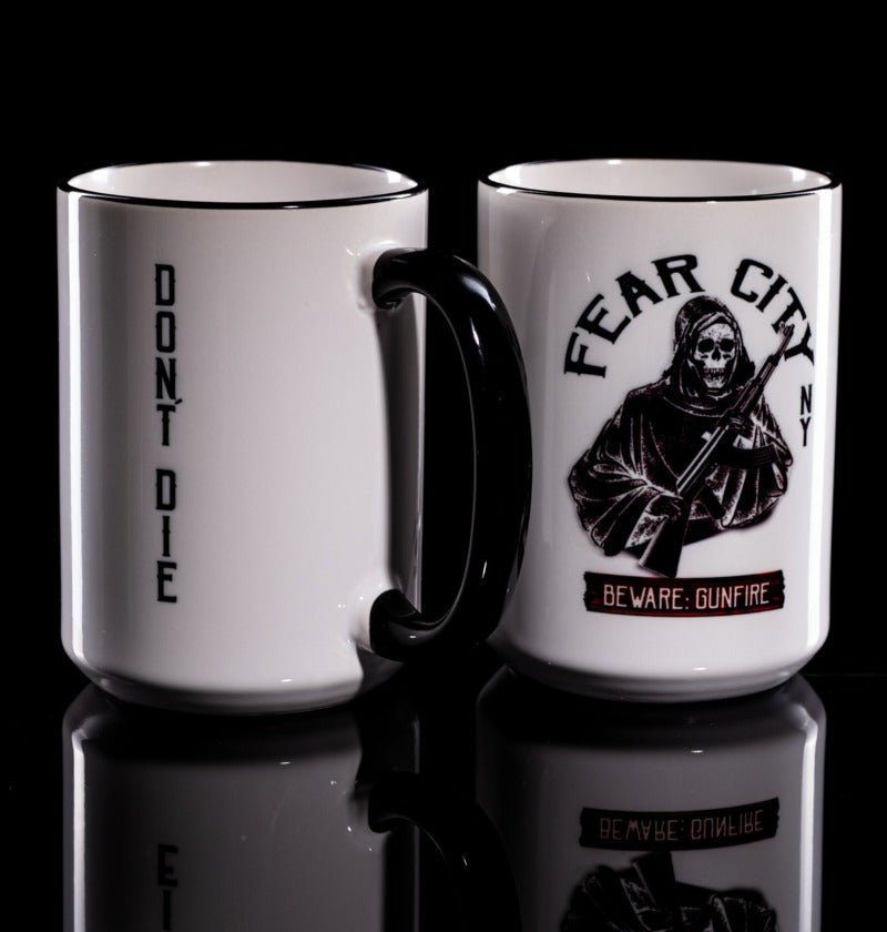 FEAR CITY - 15oz ceramic mug - Midnight Platoon