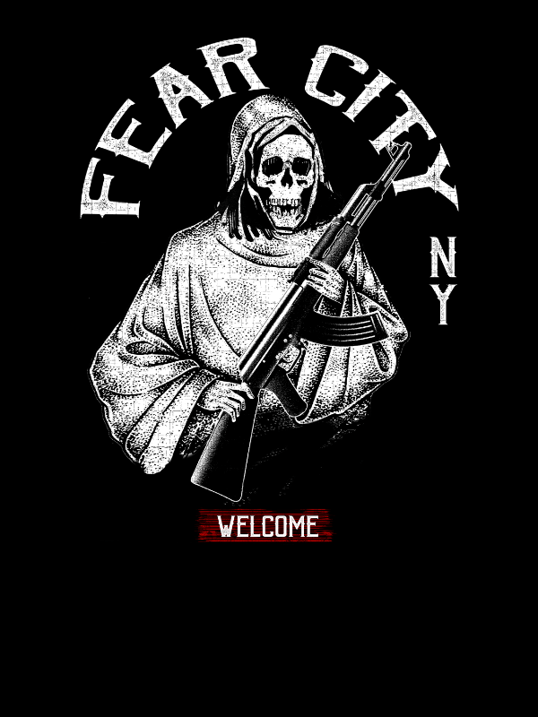 FEAR CITY - ADVISORY (T-SHIRT) - Midnight Platoon