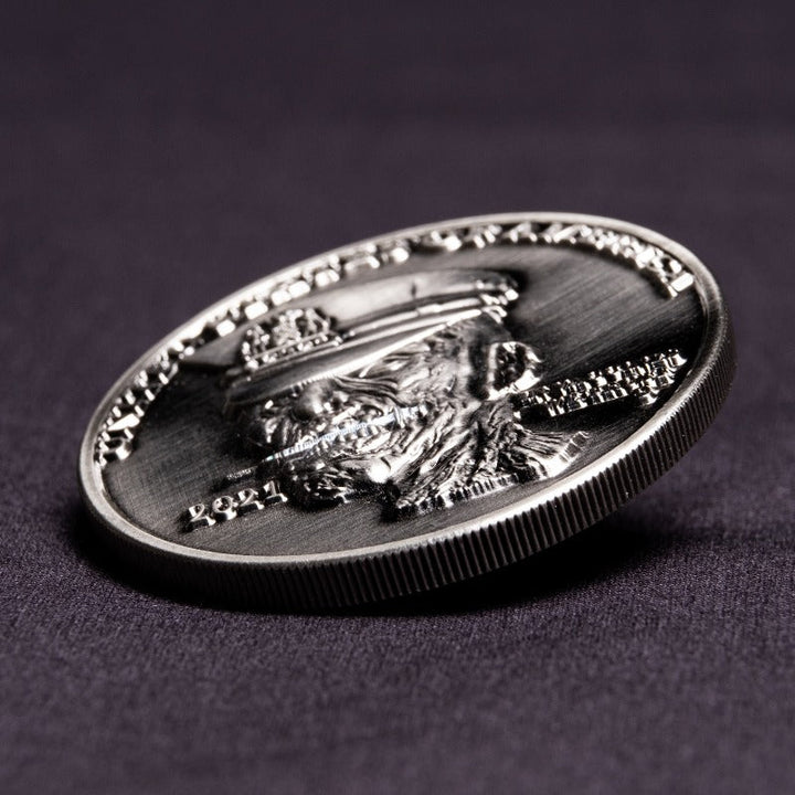 FIT FOR DUTY - FULLY VAX'D CHALLENGE COIN - Midnight Platoon