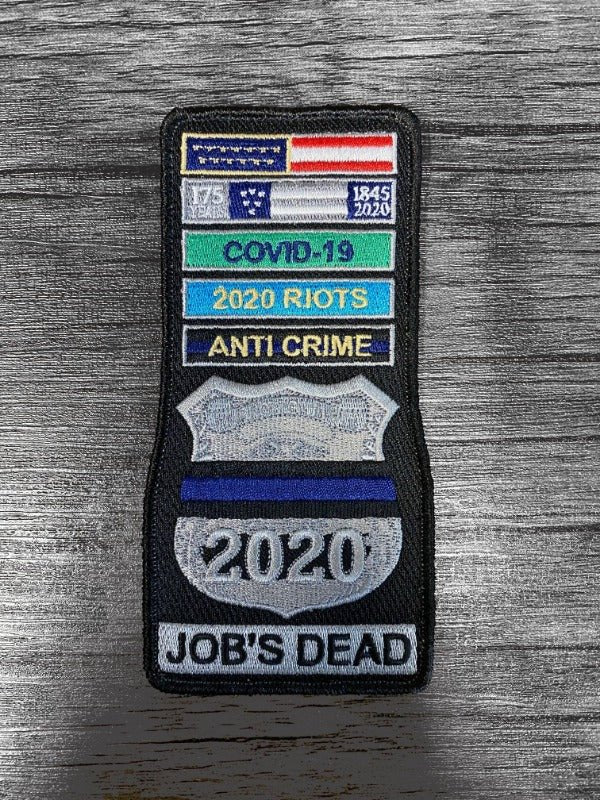 JOB'S DEAD - VELCRO PATCH - Midnight Platoon