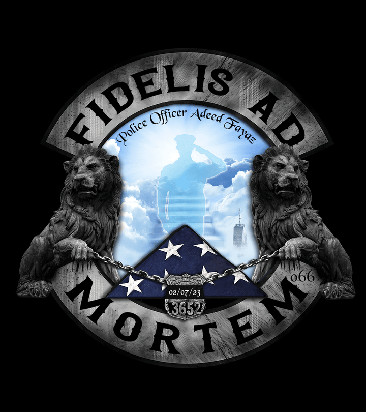 (PRE-ORDER) FIDELIS AD MORTEM - 66 PCT. FAYAZ MEMORIAL TRIBUTE PULLOVER HOODIE - Center Mass