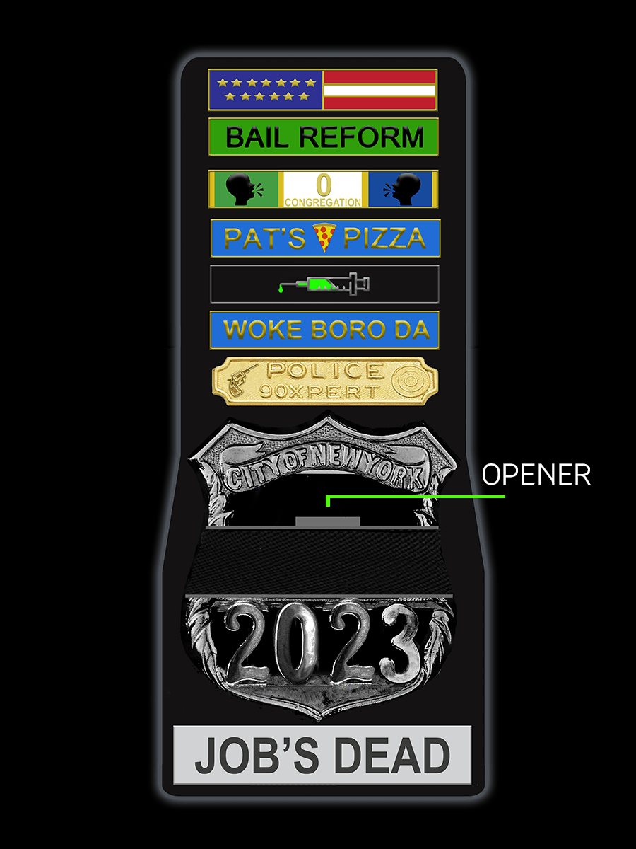 (PREORDER) 2023 JOB'S DEAD - MASSIVE (BOTTLE OPENER) COIN - Center Mass